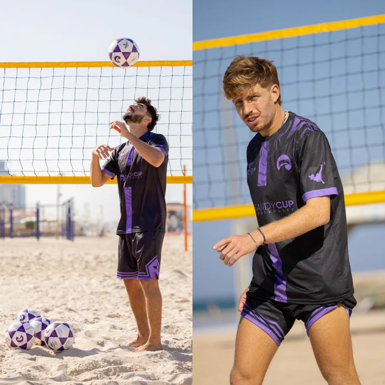 Sandy Black & Purple