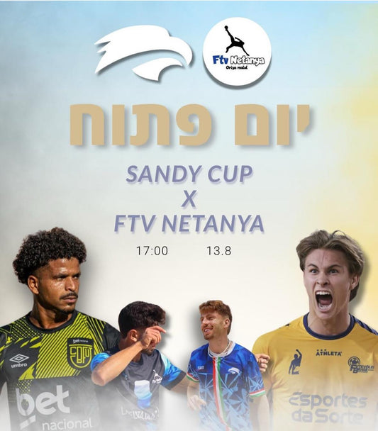 Sandy Open Day @ FTV Netanya - 13Aug 17:00
