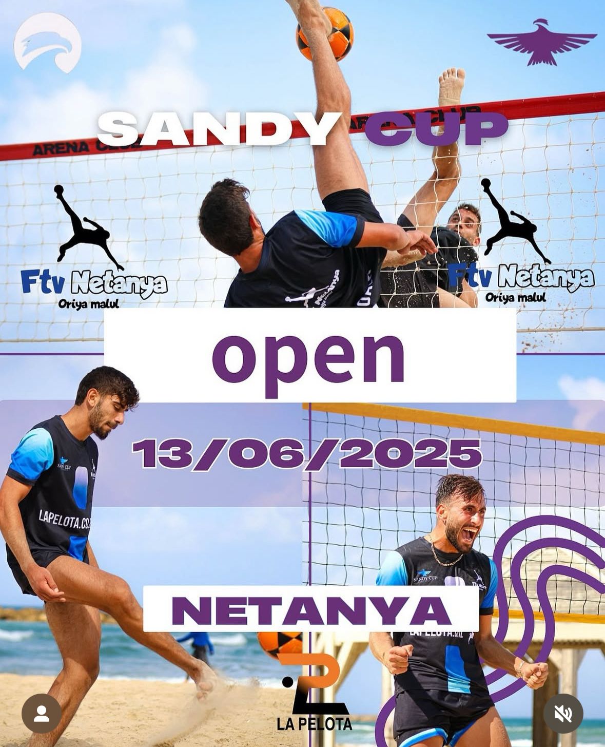 Sand OPEN FTV Netanya 13/06/2025
