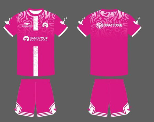 Women Pink and White