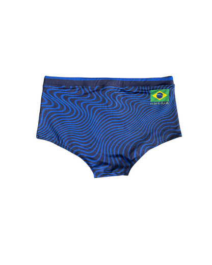 Blue Brazil Sunga
