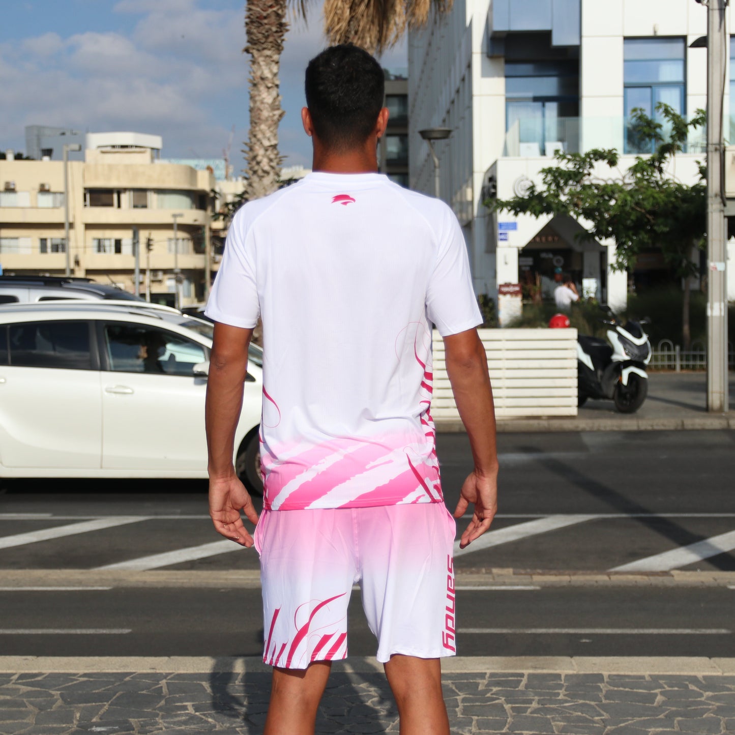 Sandy White Pink