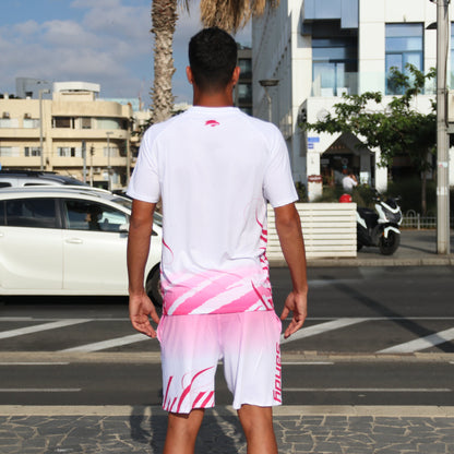 Sandy White Pink