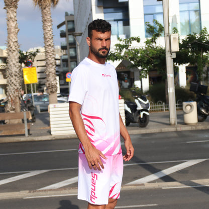 Sandy White Pink