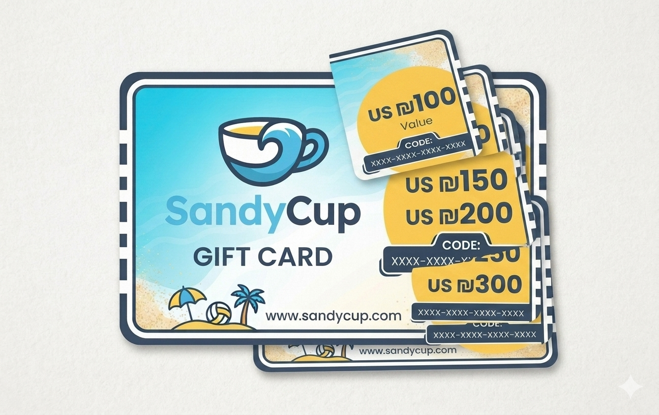 SandyCup Gift Cards